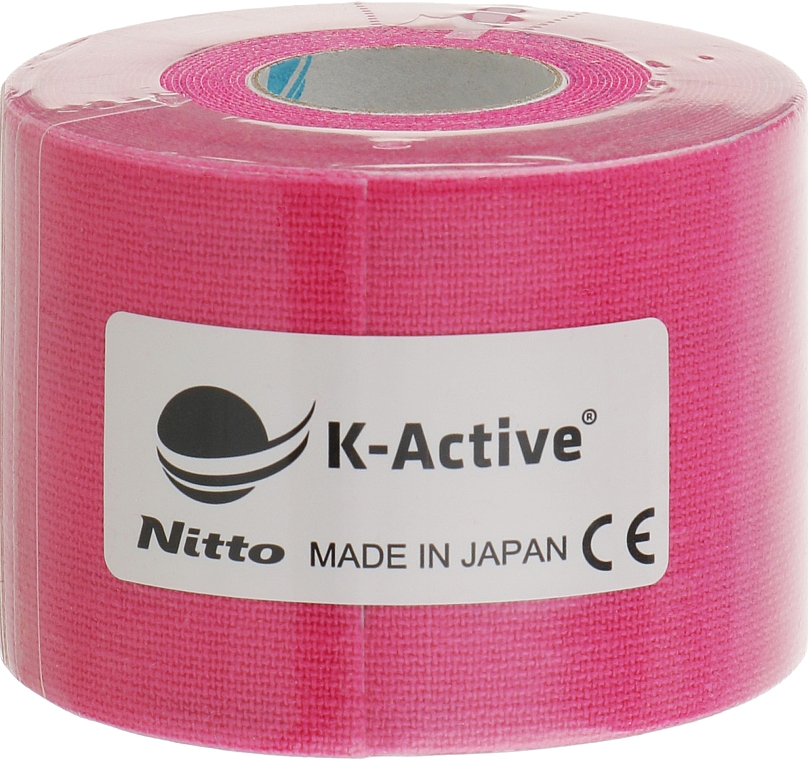 Кинезио тейп, розовый - K-Active Tape Classic — фото N1