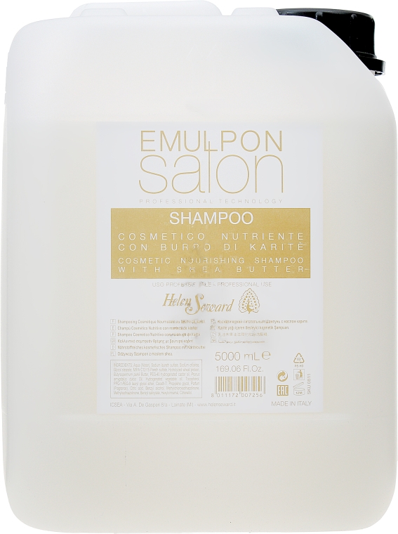 Косметичний живильний шампунь з олією каріте - Helen Seward Emulpon Salon Nourishing Shampoo — фото N3