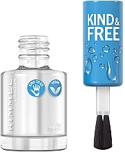 Верхнє покриття - Rimmel Kind & Free Clean Based Nail Polish Top Coat — фото N2