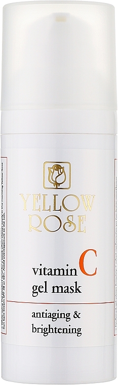 Гелевая маска для лица с витамином С - Yellow Rose Vitamin C Gel Mask — фото N1