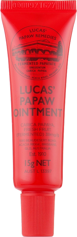 Восстанавливающий лечебный бальзам для губ - Lucas Papaw Remedies Ointment Balm — фото N1