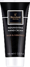 Крем для рук "Живильний" - Famirel Nourishing Hand Cream Mud & Minerals — фото N1