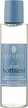 Массажное масло для тела - Nature's Night Flowers massage Oil — фото N1