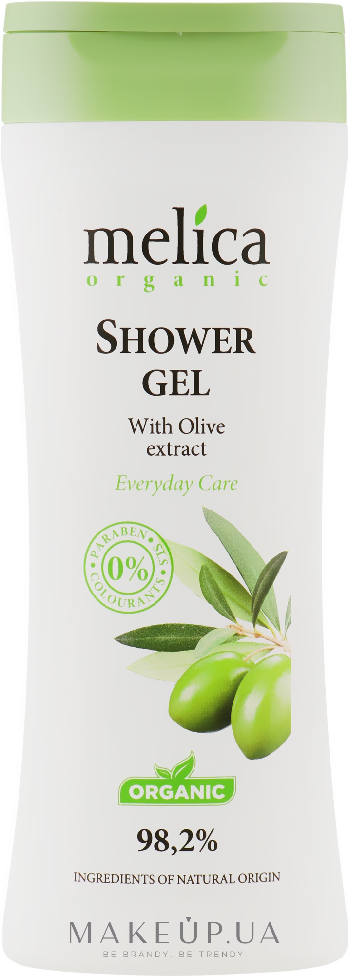 Гель для душу c екстрактом оливи - Melica Organic Shower Gel — фото 250ml