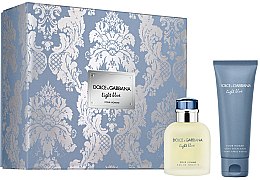 Парфумерія, косметика Dolce & Gabbana Light Blue Pour Homme - Набір (edt/75ml + ash/balm/75ml)