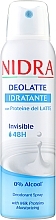 Духи, Парфюмерия, косметика Дезодорант увлажняющий с молочными протеинами - Nidra Deolatte Idratante 48H Spray