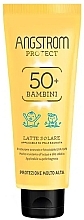 Солнцезащитное молочко для влажной кожи - Angstrom Kids Protect Sun Milk For Wet Skin SPF50+ — фото N1