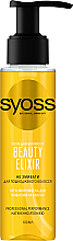 Масло для поврежденных волос для питания и блеска - Syoss Beauty Elixir — фото N1