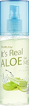 Гель-мист с экстрактом алоэ - FarmStay It's Real Aloe Gel Mist — фото N1