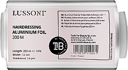 Перукарська фольга - Lussoni Aluminium Foil — фото N1