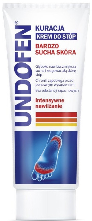 Зволожувальний крем для ніг - Undofen Foot Cream