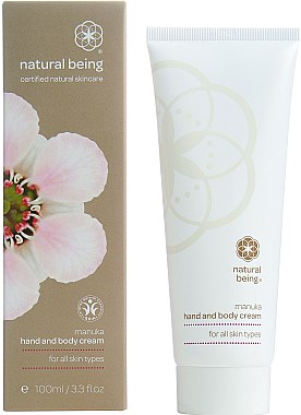 Крем для рук и тела - Natural Being Manuka Hand & Body Cream — фото N2