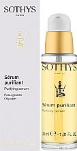 Сыворотка очищающая себорегулирующая - Sothys Purifying Serum Oily Skin — фото N2