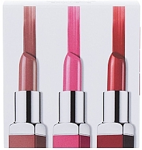 Парфумерія, косметика Набір - Clinique Pop Lip Colour Trio(lipstick/3x3,9g)