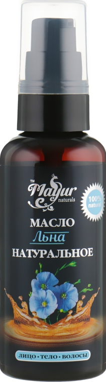 Олія льону - Mayur Flax Oil — фото N1