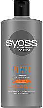 SYOSS MEN POWER Шампунь для нормального волосся 440 мл — фото N1