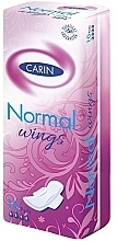 Гігієнічні прокладки, 10 шт. - Carin Normal Wings — фото N1