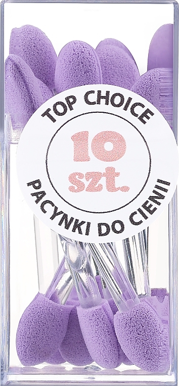 Аплікатори для тіней, 35258, бузкові - Top Choice Eyeshadow Applicators — фото N1