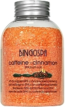 Сіль для ванни "Антицелюліт", з екстраком кориці і кофеїном - BingoSpa — фото N1