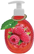 Парфумерія, косметика Рідке мило «Малина» - Lara Fruit Liquid Soap