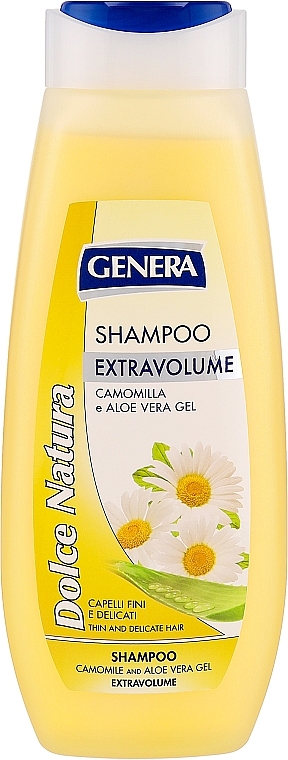 Шампунь для волосся з екстрактом ромашки та алое вера - Genera Shampoo — фото N1