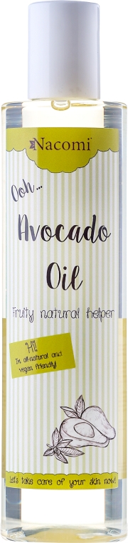 Натуральное масло авокадо - Nacomi Avocado Natural Oil — фото N5