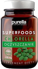 Парфумерія, косметика Харчова добавка «Хлорела»  - Purella Superfood Chlorella 200mg