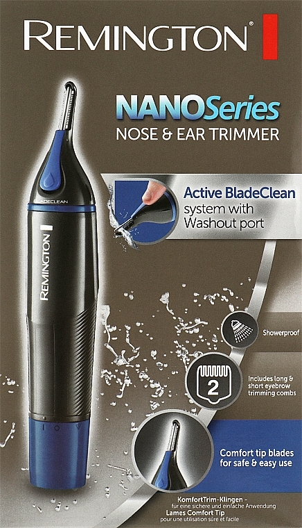 Триммер для носа и ушей - Remington NE 3850 NanoSeries — фото N2