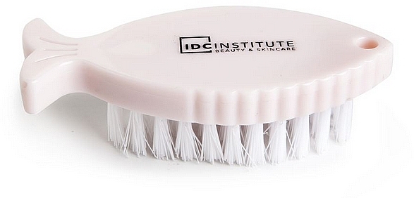 Щіточка для нігтів "Рибка", рожева - IDC Institute Nail Brush — фото N1