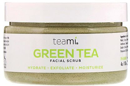 Скраб для лица с зеленым чаем - Teami Green Tea Facial Scrub — фото N1