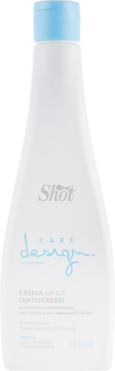 Крем антистресс против ломкости волос - Shot Care Design Antistress Cream
