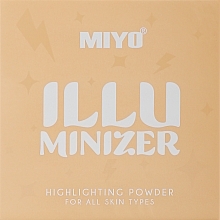 Пудра-хайлайтер - Miyo Illuminizer Highlighting Powder — фото N2