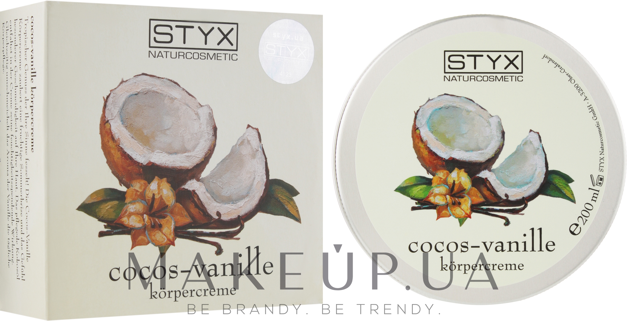 Крем для тела "Кокос-Ваниль" - Styx Naturcosmetics Cocos Vanille Body Cream — фото 200ml