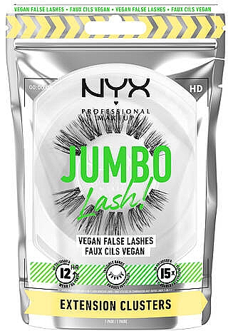 Накладні вії - NYX Professional Makeup Jumbo Lash! Vegan False Lashes Extension Clusters — фото N1
