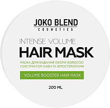 Духи, Парфюмерия, косметика УЦЕНКА Маска для придания объёма - Joko Blend Intense Volume Hair Mask *