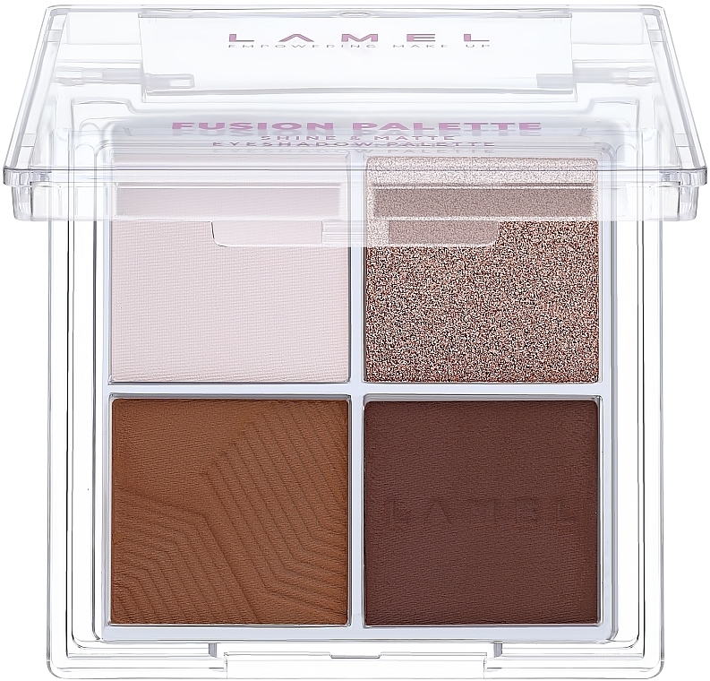 Палетка тіней для повік - LAMEL Make Up Fusion Palette Eyeshadow — фото N3