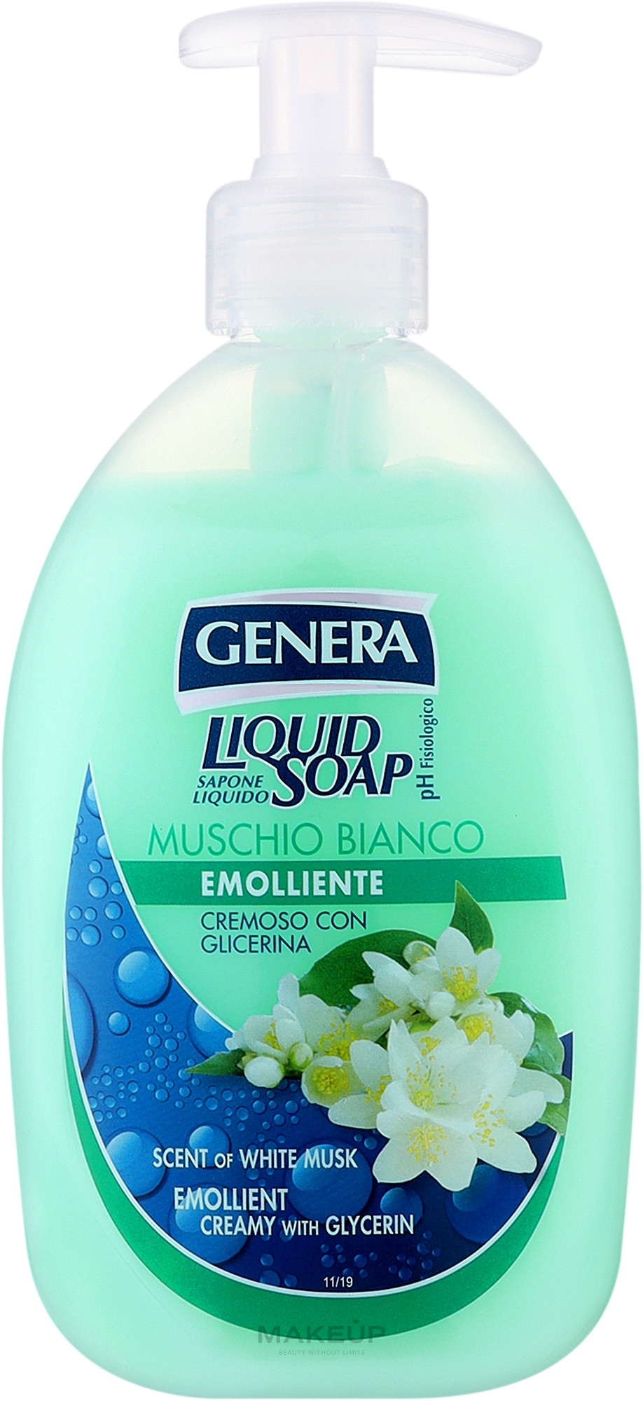Рідке мило "Білий мускус" - Genera Liquid Soap — фото 500ml