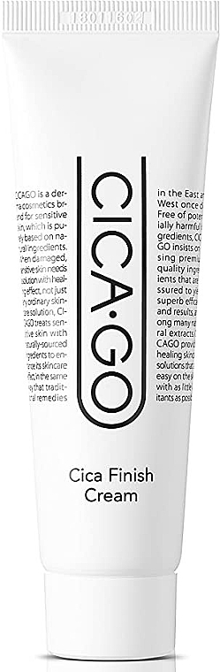 Крем для лица - Isoi CICAGO Cica Finish Cream Soothing & Moisturizing — фото N1