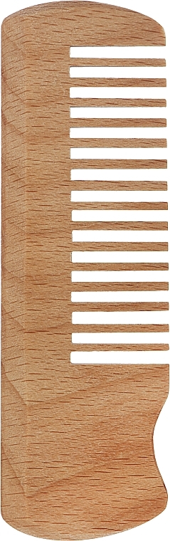 Гребінець для волосся 1563, дерев'яний - SPL — фото N1