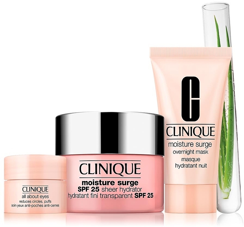 Набір - Clinique Hydrate & Glow SPF Set (cr/gel/50ml + mask/30ml + eye/cr/5ml) — фото N2