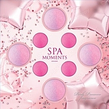 Духи, Парфюмерия, косметика Набор бомбочек для ванны - Spa Moments Pink Prosecco (bomb/4x30g + bomb/4x20g)