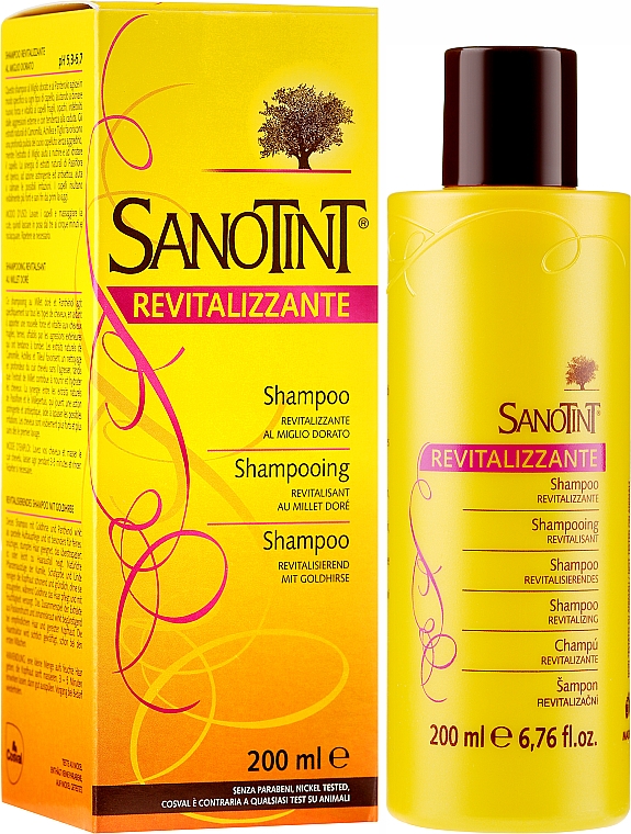 Восстанавливающий шампунь - Sanotint Shampoo — фото N1