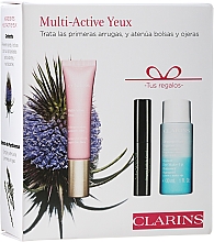 Духи, Парфюмерия, косметика Набор - Clarins Multi Intensive Supra Serum Set (eye/cr/15ml + f/cl/30ml + masc/3ml)