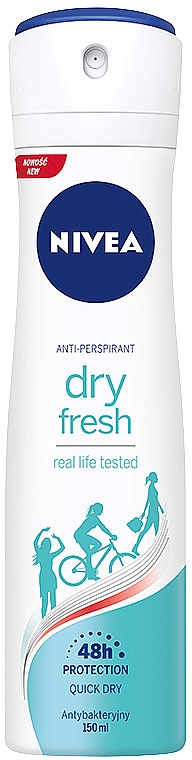 Дезодорант-антиперспирант спрей - NIVEA Dry Fresh Antiperspirant Deodorant Spray