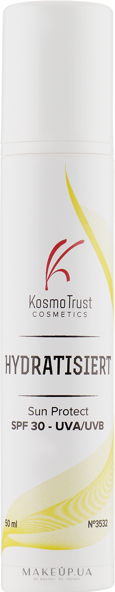 Увлажняющий крем SPF 30 - KosmoTrust Cosmetics Hydratisiert — фото 50ml