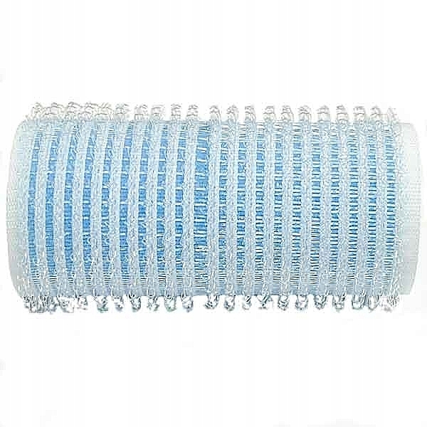 Бигуди-липучки с пенной основой, d28 мм, голубые, 12 шт - Xhair — фото N1