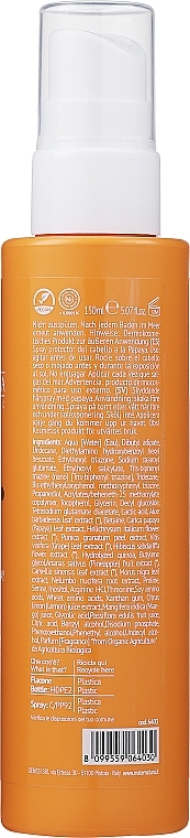 Защитный спрей для волос с папайей - MaterNatura Hair Protection Spray With Papaya — фото N2