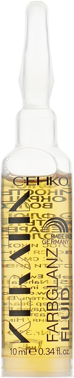 Флюїд з кератином для фарбованого волосся "Стійкість кольору" - C:EHKO Keratin Farbglanz Hair Fluid — фото N2