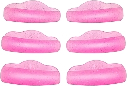 Набор валиков для ламинирования, 3 пары - OkO Lash & Brow Hollywood Pink — фото N2