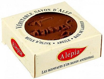 Традиційне алепське мило з червоною глиною - Alepia Soap — фото N1